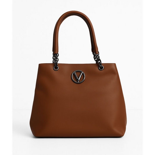 Stylish Women’s Tote Handbag for Office, College, Travel ( Milk Chocolate)