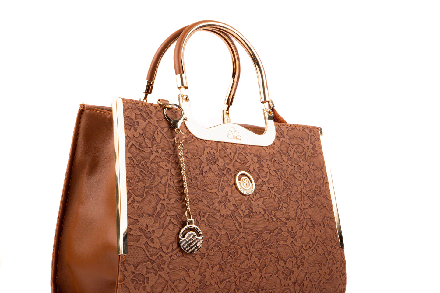 Soft Leather Satchel Bag for Women (Brown)