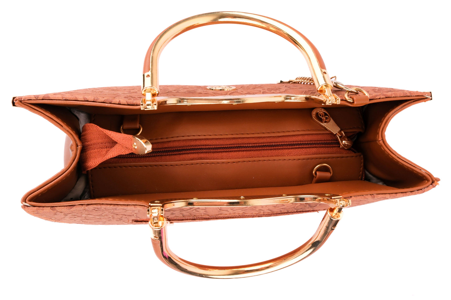 Soft Leather Satchel Bag for Women (Brown)