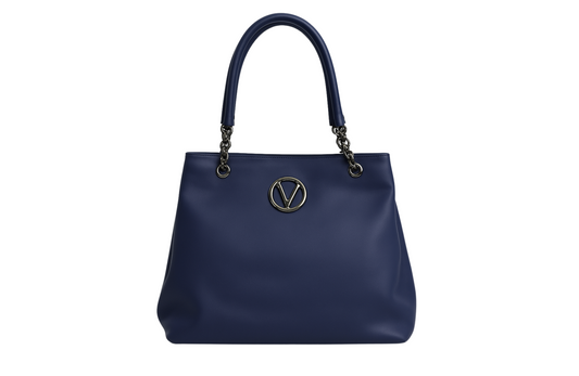 Stylish Women’s Tote Handbag for Office, College, Travel (Royal Blue)