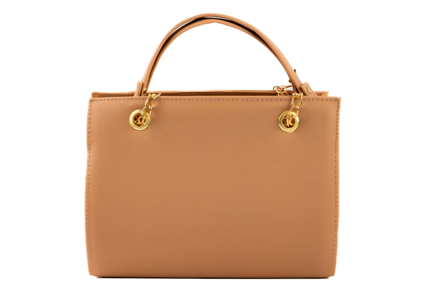 Stylish Women’s Tote Handbag for Office, College, Travel (Beige)
