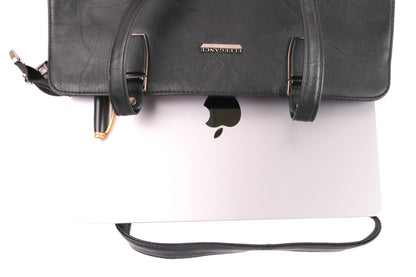 Stylish Women’s Tote Handbag for Office, College, Travel (Black)