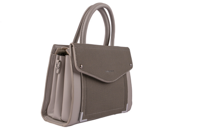 Stylish Women’s Tote Handbag for Office, College, Travel (Grey)